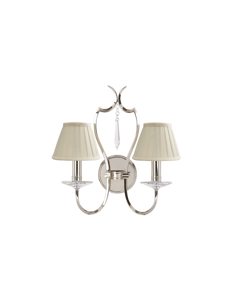 Kinkiety świecznikowe - Elstead PIMLICO 2x60W E14 PM2 PN Kinkiet - product kolory-swiatla.pl 2