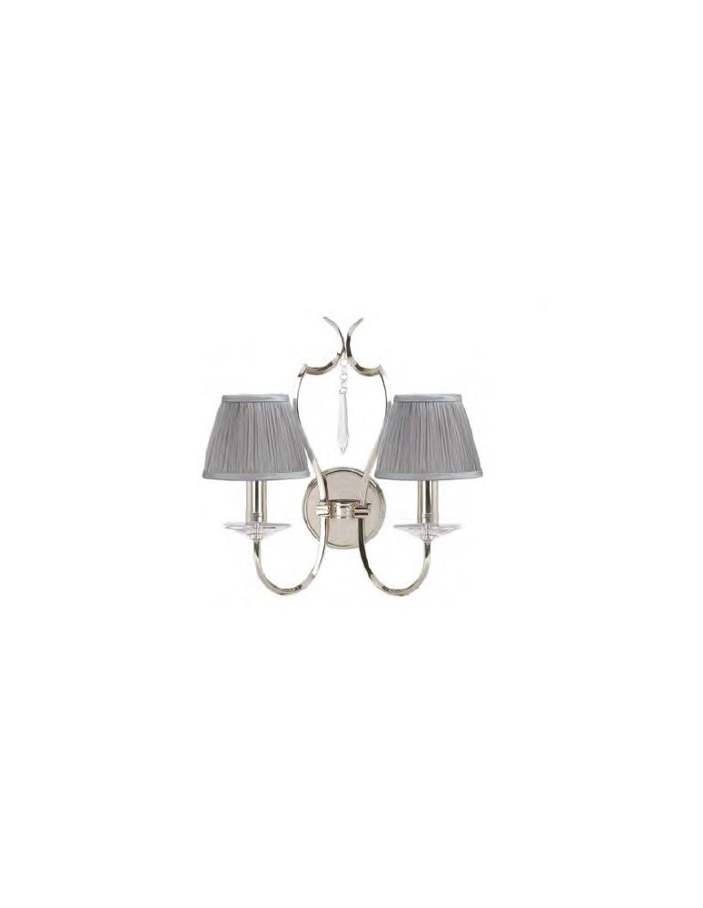 Kinkiety świecznikowe - Elstead PIMLICO 2x60W E14 PM2 PN Kinkiet - product kolory-swiatla.pl 3