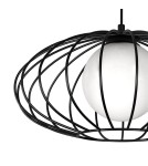 Milagro Lampa Wisząca KRONOS BLACK 1xE14 MLP4422 Milagro Lampa Wisząca KRONOS BLACK 1xE14 MLP4422