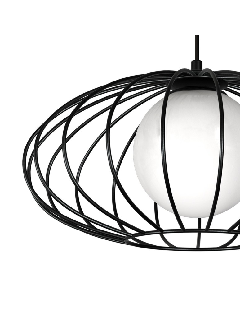 Milagro Lampa Wisząca KRONOS BLACK 1xE14 MLP4422 Milagro Lampa Wisząca KRONOS BLACK 1xE14 MLP4422
