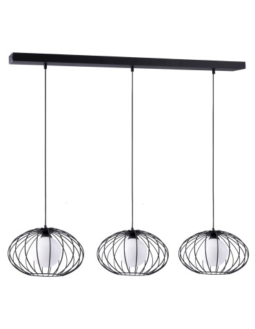 Milagro Lampa Wisząca KRONOS BLACK 3xE14 MLP4424