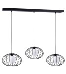 Lampy wiszące - Milagro Lampa Wisząca KRONOS BLACK 3xE14 MLP4424 - product 2
