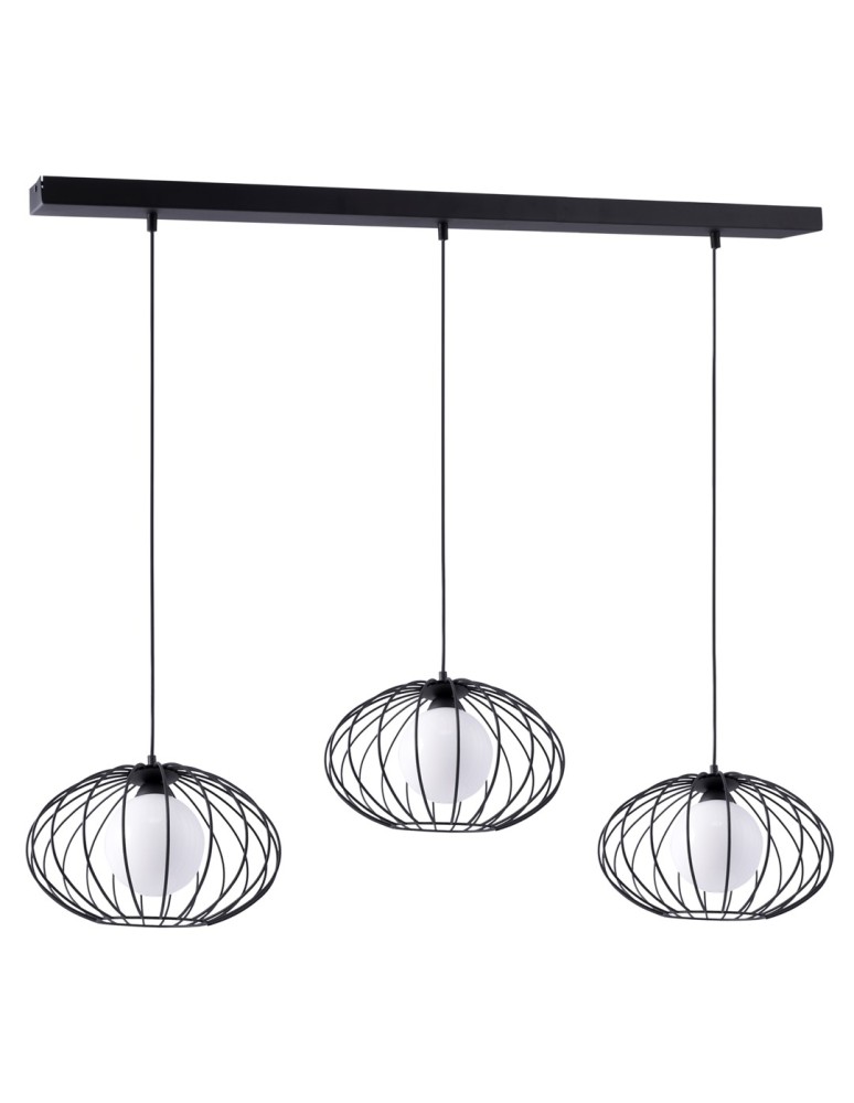 Milagro Lampa Wisząca KRONOS BLACK 3xE14 MLP4424