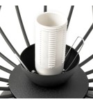 Lampy wiszące - Milagro Lampa Wisząca KRONOS BLACK 3xE14 MLP4424 - product 3