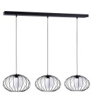 Lampy wiszące - Milagro Lampa Wisząca KRONOS BLACK 3xE14 MLP4424 - product 7