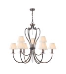 Żyrandole świecznikowe - Elstead PIMLICO 9x60W E14 PM9 DB Wisząca - product 2
