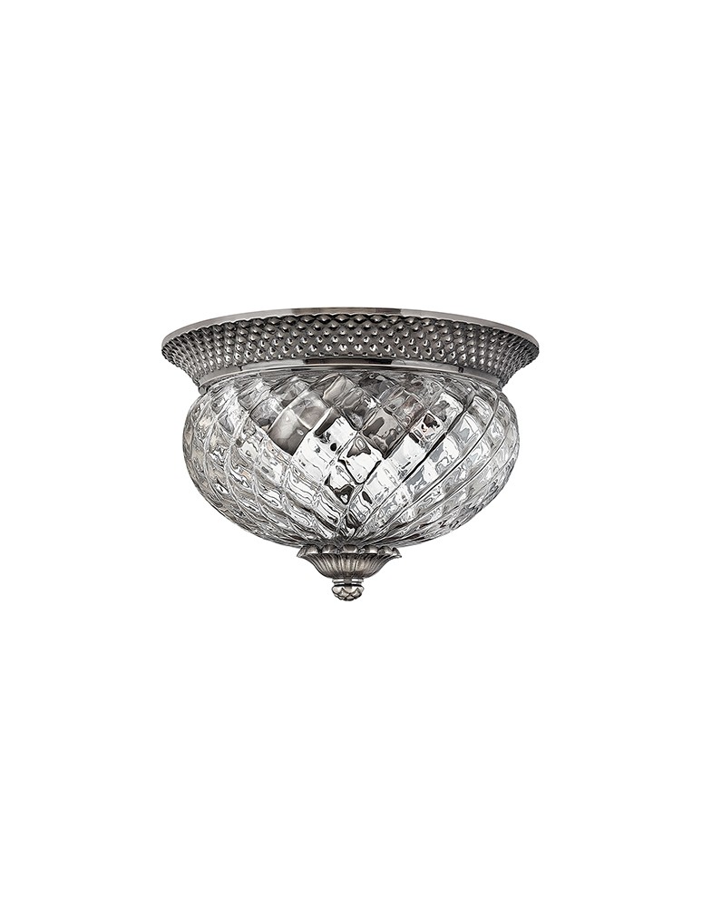 Lampy sufitowe - Hinkley PLANTATION 2x60W E27 HK/PLANT/F/S PL Plafon - produkt kolory-swiatla.pl 1
