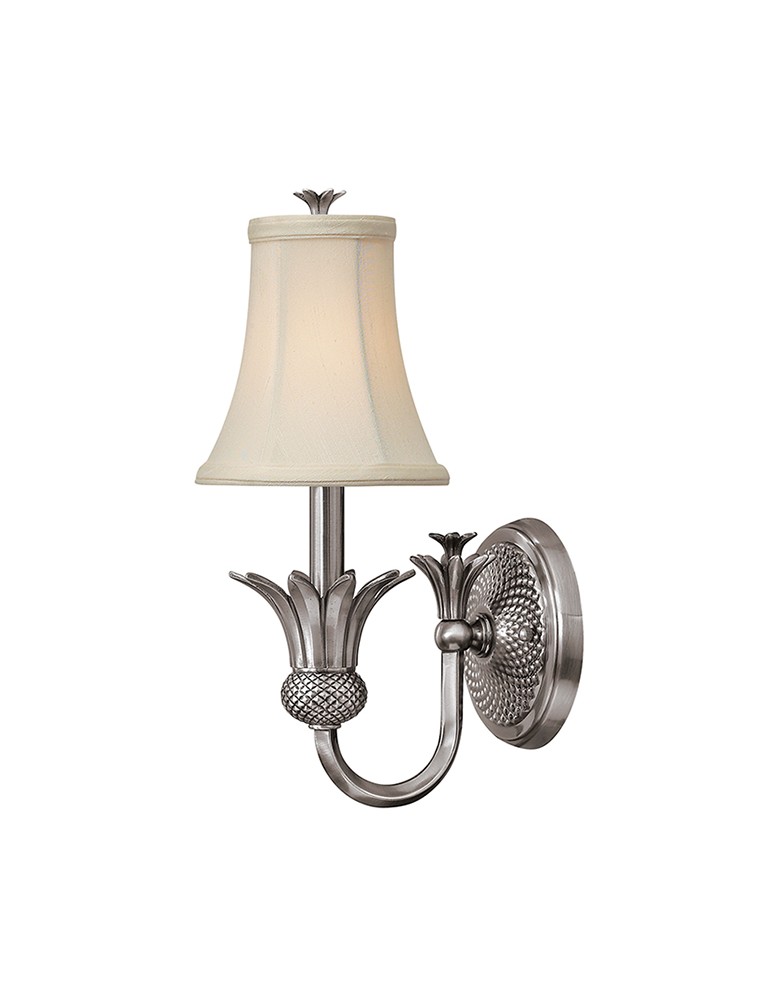 Kinkiety z abażurem - Hinkley PLANTATION 1x60W E14 HK/PLANT1 PL Kinkiet - produkt kolory-swiatla.pl 1
