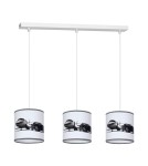 Lampy wiszące dziecięce - Milagro Lampa Wisząca JET 3xE27 MLP4327 - product 1