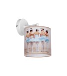 Kinkiety dziecięce - Milagro Kinkiet BALLERINA 1xE27 MLP4310 - product 1