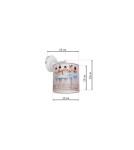 Kinkiety dziecięce - Milagro Kinkiet BALLERINA 1xE27 MLP4310 - product 7