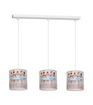 Lampy wiszące dziecięce - Milagro Lampa Wisząca BALLERINA 3xE27 MLP4312 - product 1