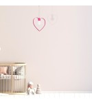Milagro Lampa wisząca AMORE DARK PINK 1xE27 MLP9956 Milagro Lampa wisząca AMORE DARK PINK 1xE27 MLP9956