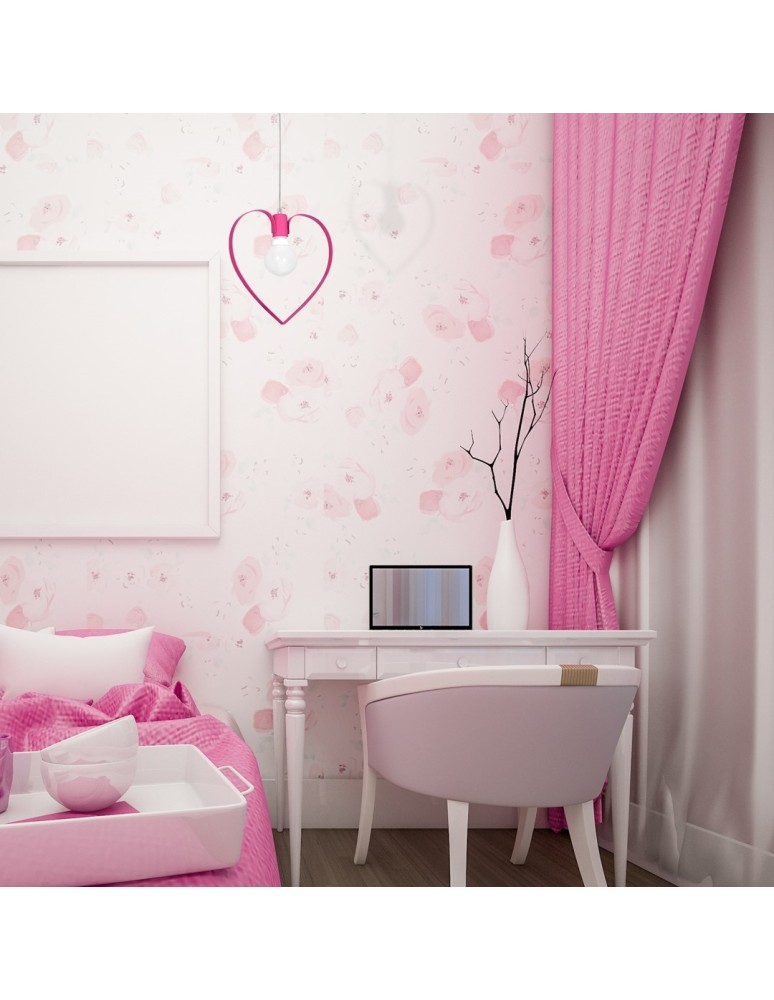 Milagro Lampa wisząca AMORE DARK PINK 1xE27 MLP9956 Milagro Lampa wisząca AMORE DARK PINK 1xE27 MLP9956