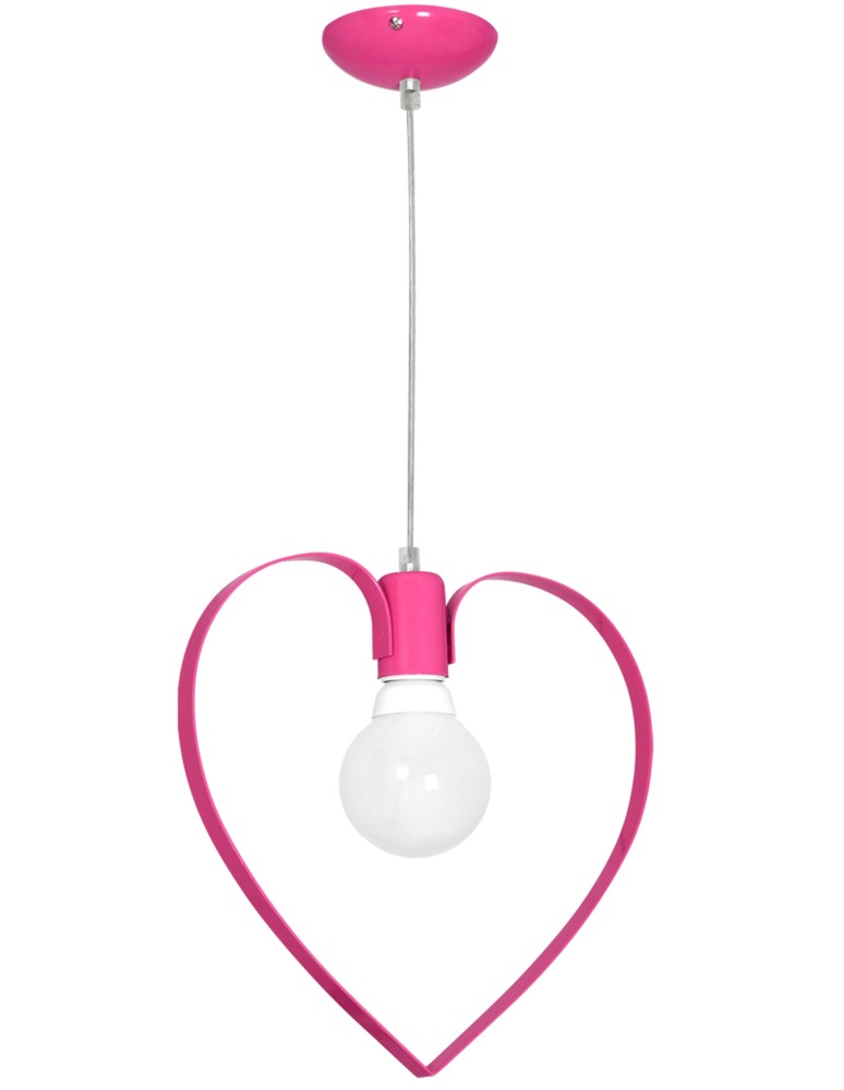 Milagro Lampa wisząca AMORE DARK PINK 1xE27 MLP9956 Milagro Lampa wisząca AMORE DARK PINK 1xE27 MLP9956