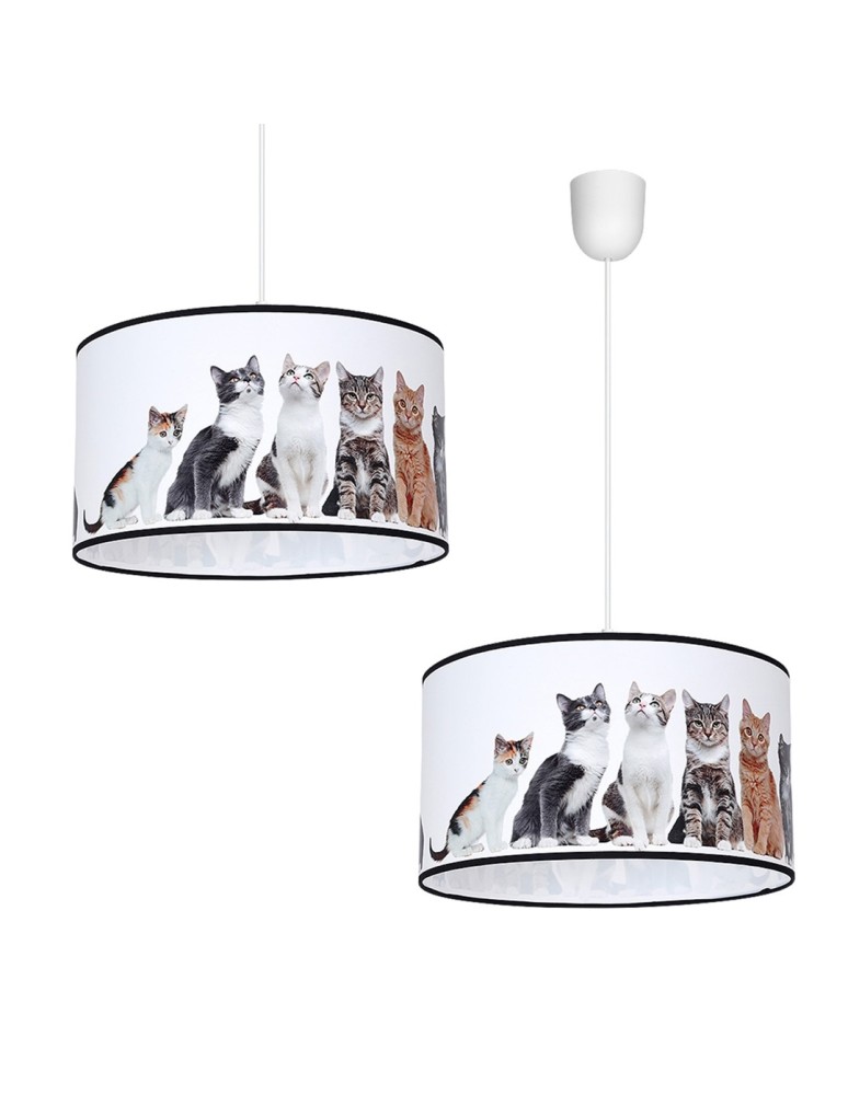 Milagro Lampa Wisząca CATS 1xE27 MLP4281