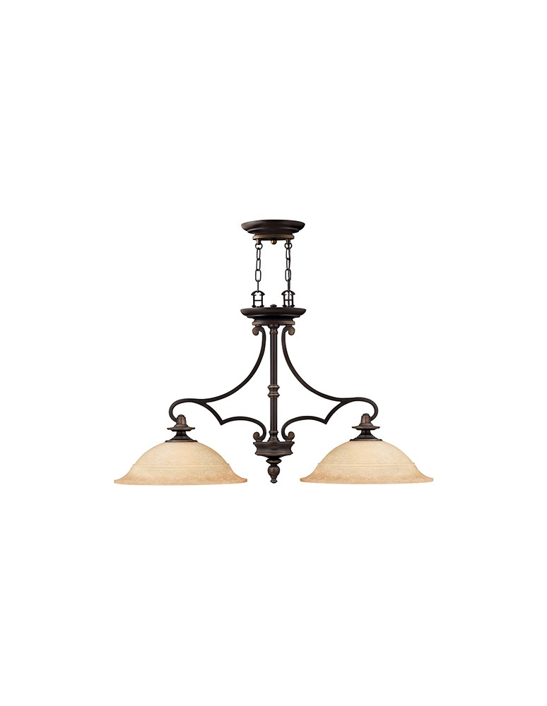 Lampy wiszące podwójne - Hinkley PLAYMOUTH 2x60W E27 HK/PLYMOUTH/ISLE Wisząca - produkt kolory-swiatla.pl 1