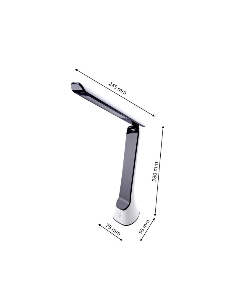Milagro Lampa Biurkowa BLADE 5W LED Biała ML4668 Milagro Lampa Biurkowa BLADE 5W LED Biała ML4668