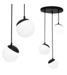 Lampy wiszące - Milagro Lampa wisząca SFERA BLACK 3xE14 MLP8868 - product 1