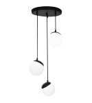 Lampy wiszące - Milagro Lampa wisząca SFERA BLACK 3xE14 MLP8868 - product 7