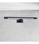 Kinkiety łazienkowe - Milagro Kinkiet SHINE BLACK 40cm 7W LED ML4379 - product 5