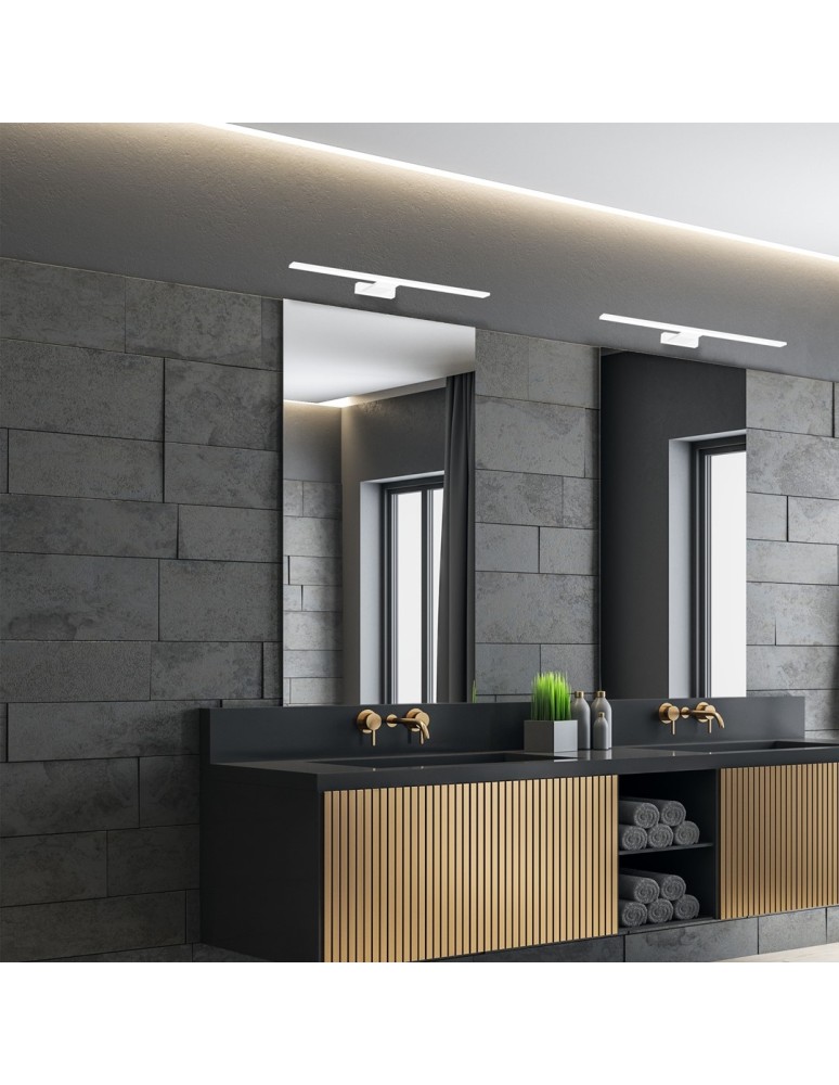 Milagro Kinkiet SHINE WHITE 40cm 7W LED ML3875 Milagro Kinkiet SHINE WHITE 40cm 7W LED ML3875