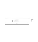 Milagro Kinkiet SHINE WHITE 40cm 7W LED ML3875 Milagro Kinkiet SHINE WHITE 40cm 7W LED ML3875