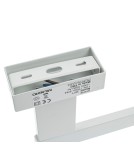 Milagro Kinkiet SHINE WHITE 45cm 11W LED ML3877 Milagro Kinkiet SHINE WHITE 45cm 11W LED ML3877