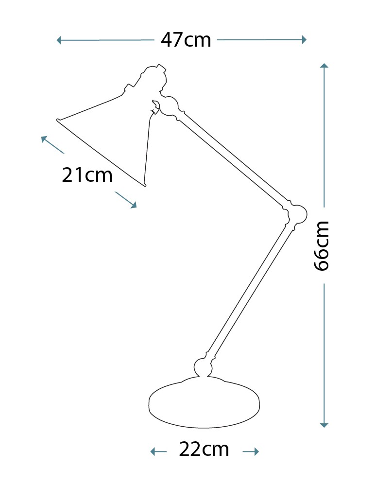 Lampy stołowe do czytania - Elstead Lighting Interior Stołowa PROVENCE 1x60W E27 PV/TL PN - product kolory-swiatla.pl 2