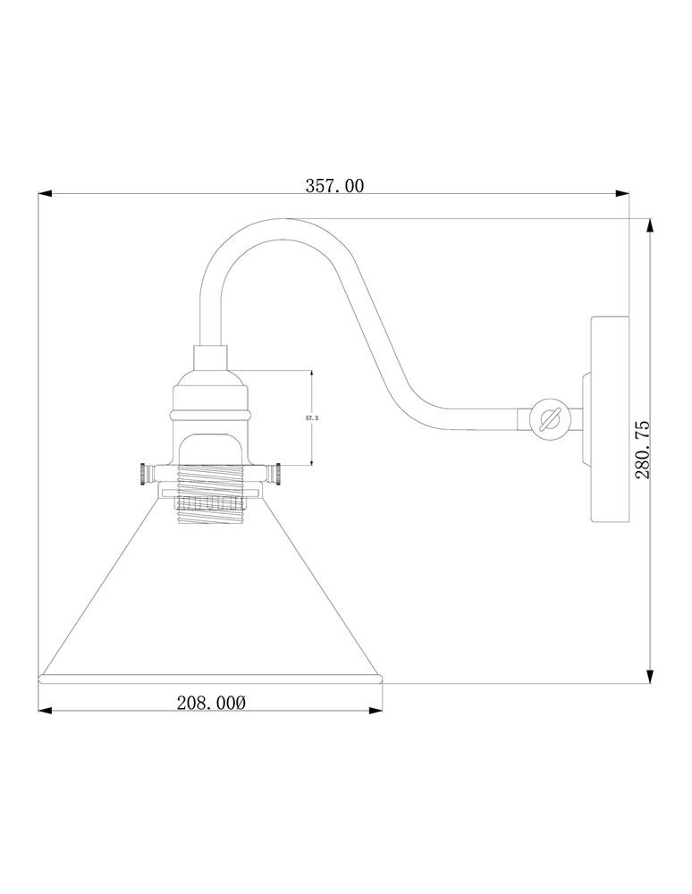 Kinkiety - Elstead PROVENCE 1x60W E27 PV1 PN Kinkiet - product kolory-swiatla.pl 2