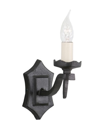 Elstead Lighting Interior Kinkiet RECTORY 1x60W E14 RY1B BLACK