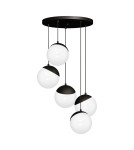 Milagro Lampa wisząca SFERA BLACK 5xE14 MLP8869 Milagro Lampa wisząca SFERA BLACK 5xE14 MLP8869