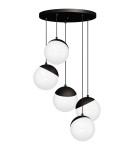 Milagro Lampa wisząca SFERA BLACK 5xE14 MLP8869 Milagro Lampa wisząca SFERA BLACK 5xE14 MLP8869