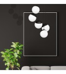 Milagro Lampa wisząca SFERA BLACK 5xE14 MLP8869 Milagro Lampa wisząca SFERA BLACK 5xE14 MLP8869
