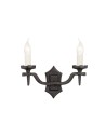 Elstead Lighting Interior Kinkiet RECTORY 2x60W E14 RY2B BLACK