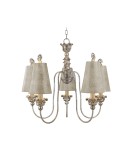 Żyrandole retro - Elstead Lighting Flambeau Wisząca REMI 5x60W E27 FB/REMI5 - product 1