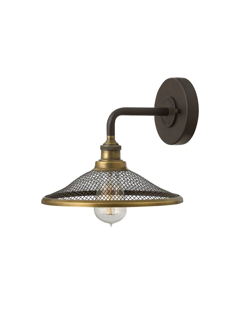 Kinkiety - Hinkley RIGBY 1x100W E2 HK/RIGBY1 KZ Kinkiet - produkt kolory-swiatla.pl 1