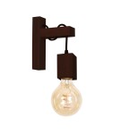 Kinkiety loftowe - industrialne - Milagro Kinkiet JACK 1xE27 Orzech MLP4359 - product 1