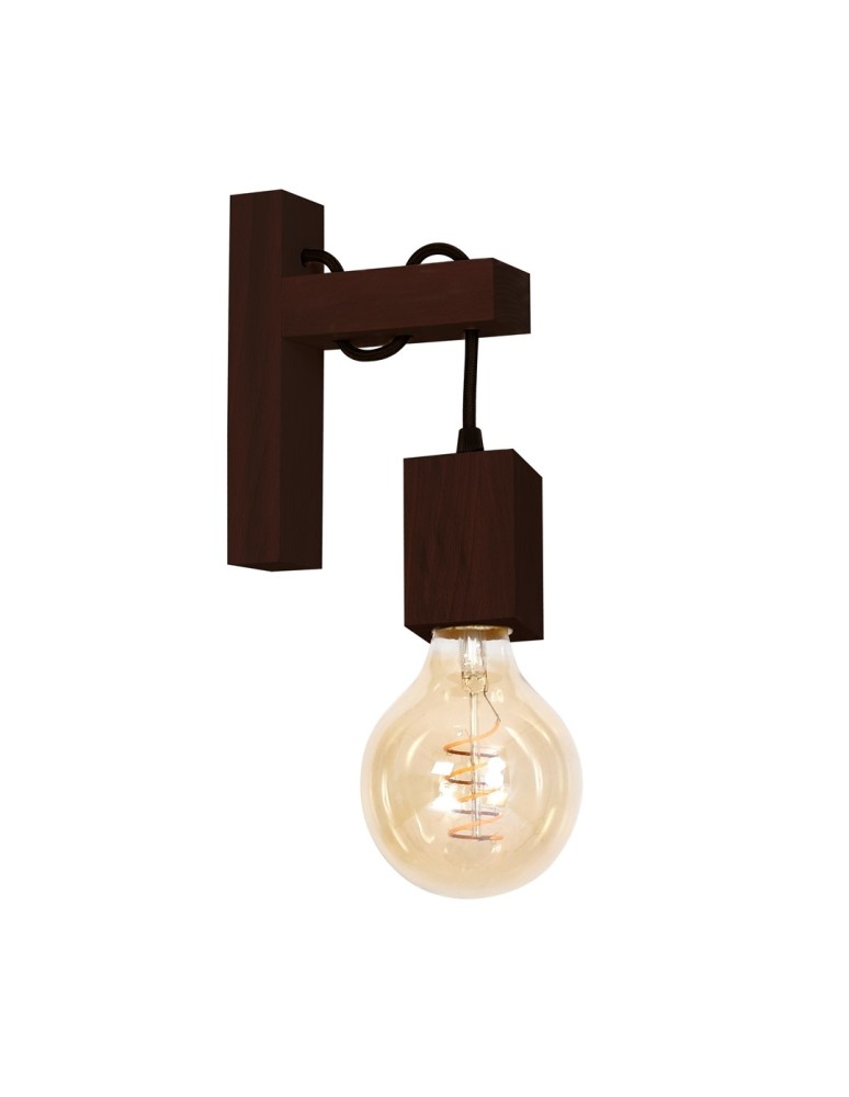 Milagro Kinkiet JACK 1xE27 Orzech MLP4359