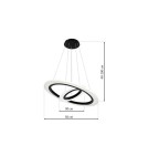 Milagro Lampa Wisząca COSMO 36W LED ML348 Milagro Lampa Wisząca COSMO 36W LED ML348