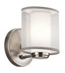 Kinkiety - Kichler SALDANA 1x40W G9 KL/SALDANA1 Kinkiet - product 1