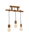 Milagro Lampa Wisząca JACK 3xE27 Dąb MLP4357