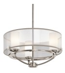 Żyrandole nowoczesne - Kichler SALDANA 3x40W G9 KL/SALDANA3 Wisząca - product 1