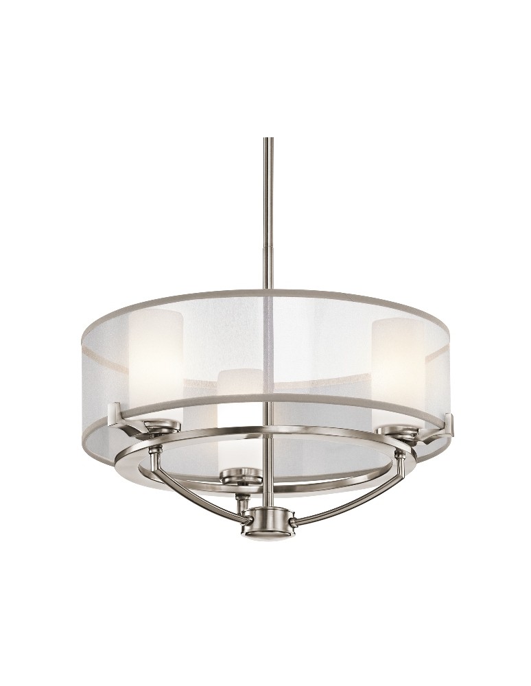 Żyrandole nowoczesne - Kichler SALDANA 3x40W G9 KL/SALDANA3 Wisząca - produkt kolory-swiatla.pl 1