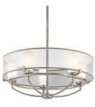 Żyrandole nowoczesne - Kichler SALDANA 5x40W G9 KL/SALDANA5 Wisząca - product 1