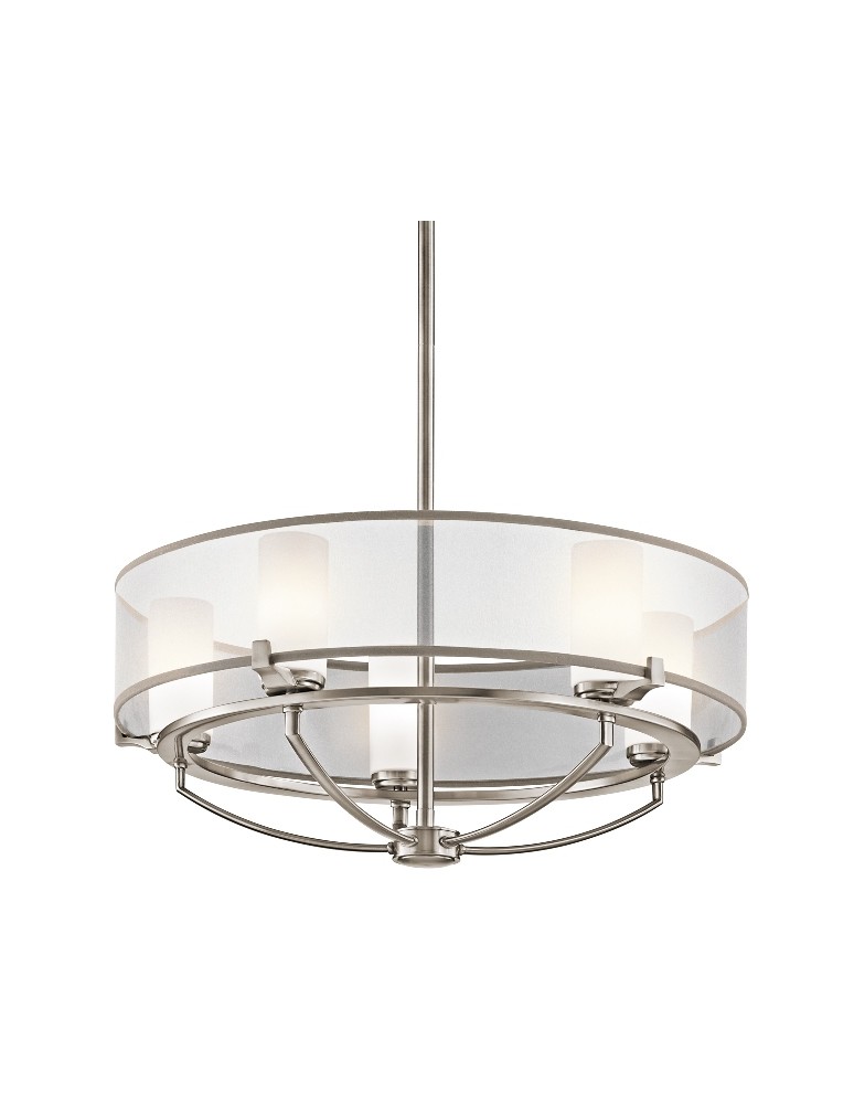 Żyrandole nowoczesne - Kichler SALDANA 5x40W G9 KL/SALDANA5 Wisząca - produkt kolory-swiatla.pl 1