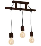 Milagro Lampa Wisząca JACK 3xE27 Orzech MLP4360 Milagro Lampa Wisząca JACK 3xE27 Orzech MLP4360
