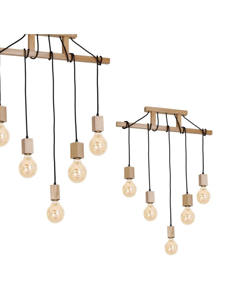Milagro Lampa Wisząca JACK 5xE27 MLP583 Milagro Lampa Wisząca JACK 5xE27 MLP583
