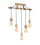 Milagro Lampa Wisząca JACK 5xE27 MLP583 Milagro Lampa Wisząca JACK 5xE27 MLP583