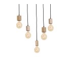 Milagro Lampa Wisząca JACK 5xE27 MLP583 Milagro Lampa Wisząca JACK 5xE27 MLP583